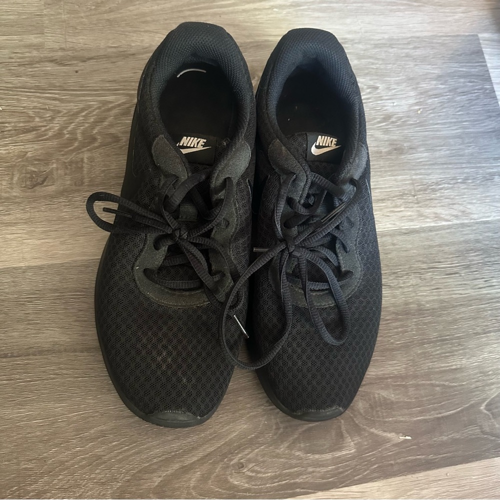 Nike Black Mesh Sneakers